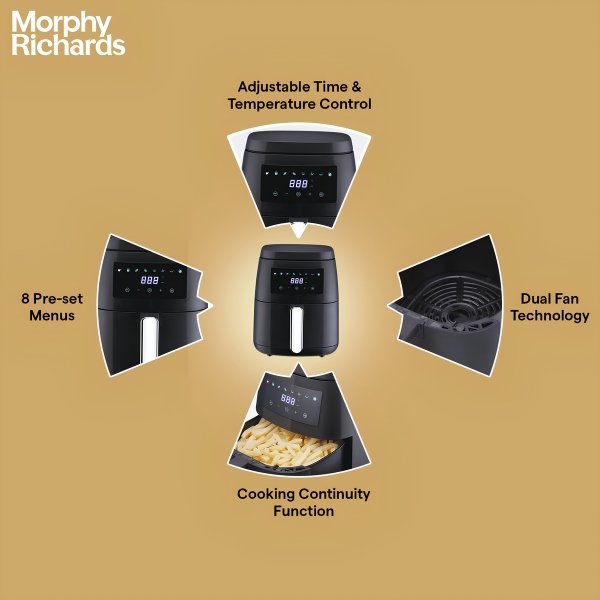 Bajaj Morphy Richards 5L Digital Air Fryer