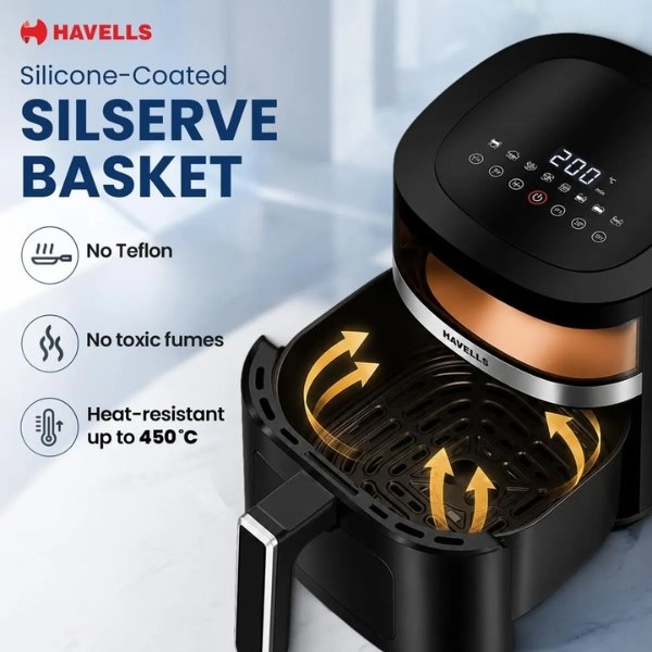 Havells Prolife Stellar Chef Digital 5.5L Air Fryer
