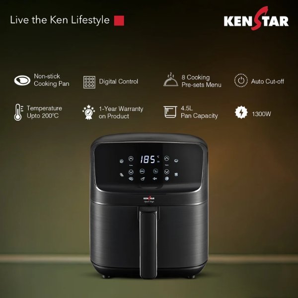 Kenstar Opal Digi 4.5L Air Fryer