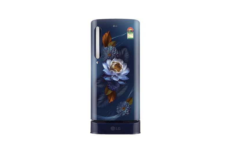 LG Single Door Refrigerator Floral