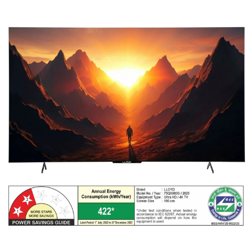 Lloyd 75 Inch QLED Google TV
