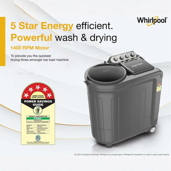 Whirlpool Semi Automatic Washing Machine
