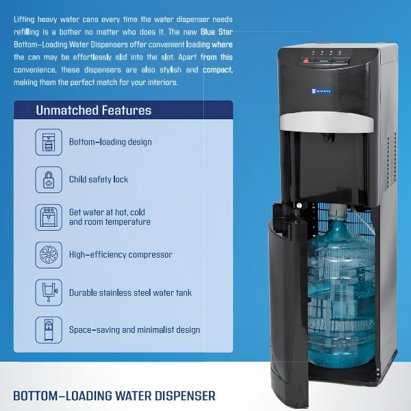 Blue Star Bottom Loading Water Dispenser